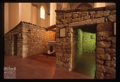 Il Sacro Tugurio di San Francesco nella chiesa di Rivotorto