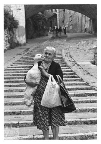 Scena di vita quotidiana in via Appia a Perugia