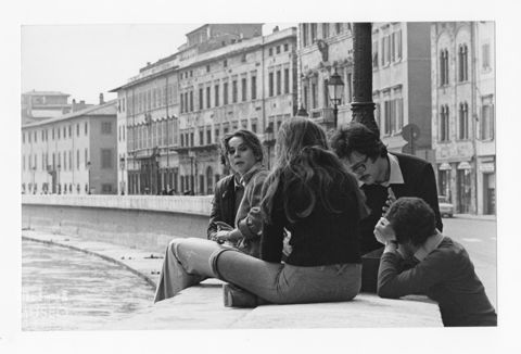 Ragazzi a Pisa