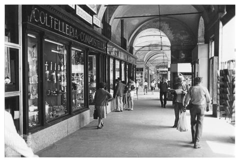 I portici di piazza Galimberti a Cuneo