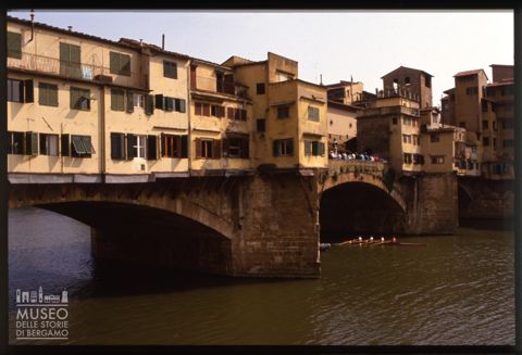 Scorcio di Ponte Vecchio a Firenze