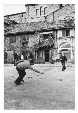 Il gioco delle bocce a Moncalvo