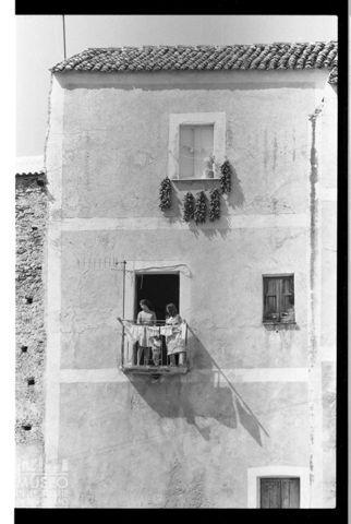 Facciata di una casa calabrese