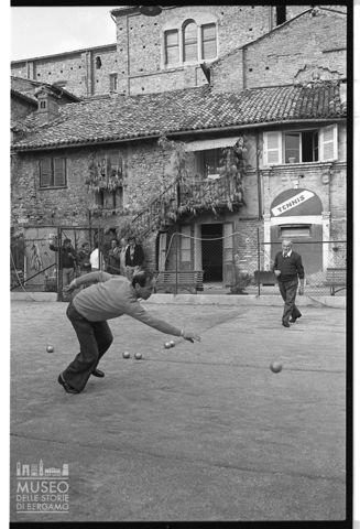 Il gioco delle bocce a Moncalvo