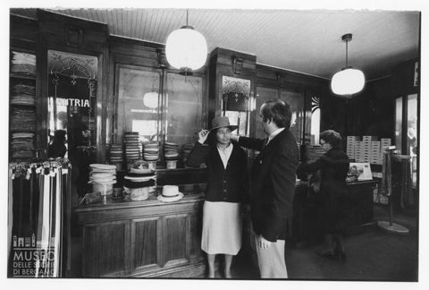 Il negozio Borsalino ad Alessandria