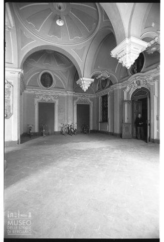 La sala di un palazzo ad Alessandria