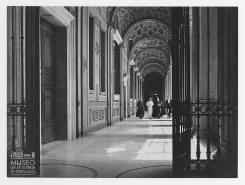 Paolo VI nella Prima Loggia Vaticana