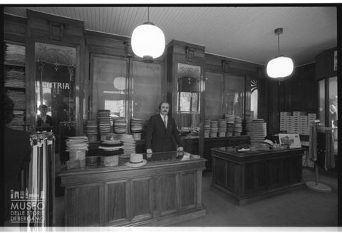Il negozio Borsalino ad Alessandria