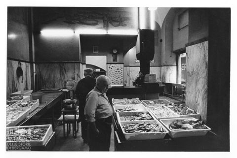 Una pescheria a Genova