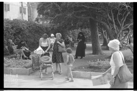 La passeggiata sul mare a Bordighera