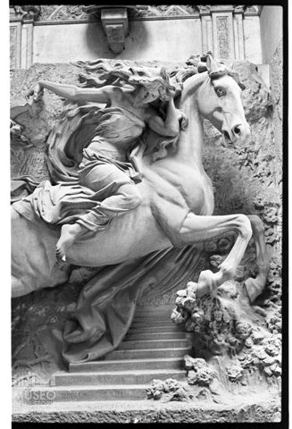 Una tomba nel Cimitero Monumentale di Staglieno a Genova