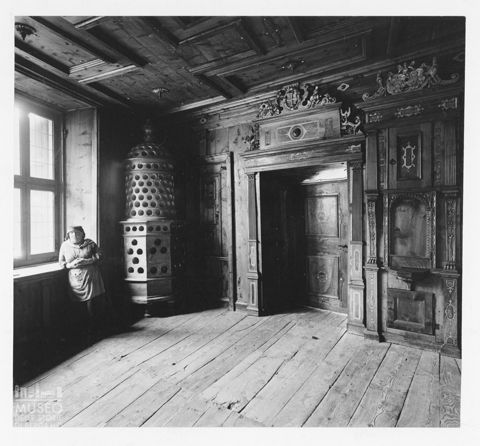 La stube di casa Paribelli ad Albosaggia