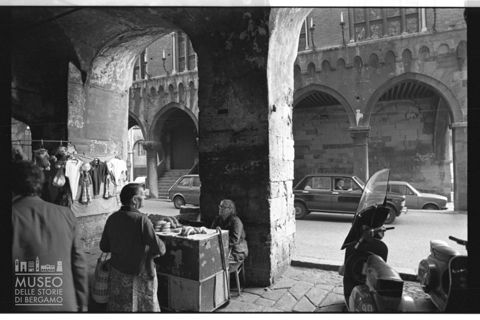 Scena di vita quotidiana a Genova