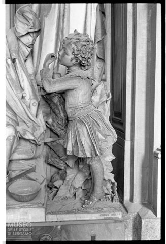 La tomba Pellegrini al Cimitero Monumentale di Staglieno a Genova