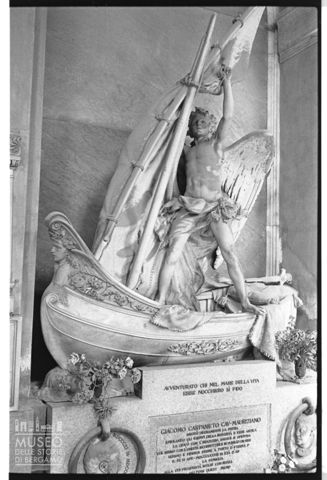 Una tomba al Cimitero Monumentale di Staglieno a Genova