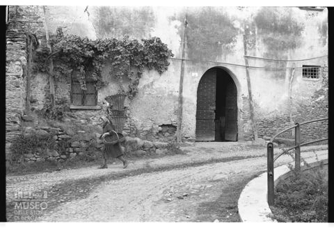 Scena di vita contadina a Bianzone
