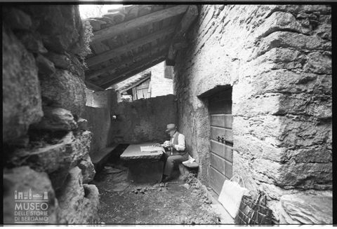 In un crotto a Villa di Chiavenna