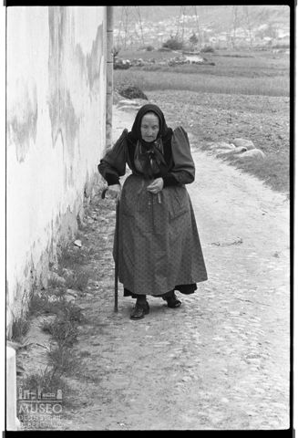 Ritratto di donna anziana a Grosio