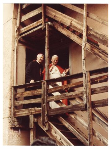 Visita di papa Giovanni Paolo II a Sotto il Monte Giovanni XXIII