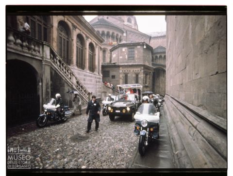 Visita di Giovanni Paolo II a Bergamo