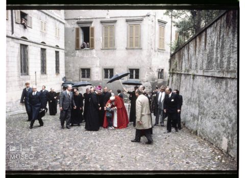 Visita di Giovanni Paolo II a Bergamo