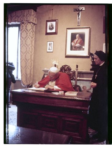 Visita di Giovanni Paolo II a Sotto il Monte Giovanni XXIII