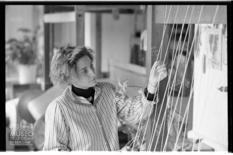 Tessitura d'arte di Gegia Bronzini a Carimate