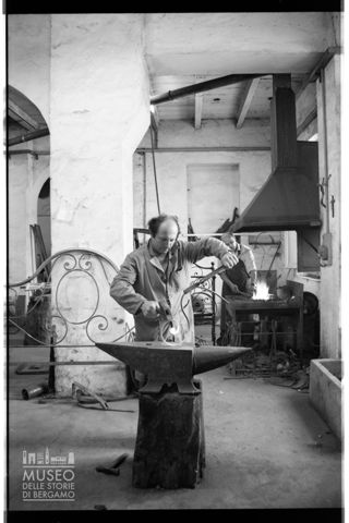 Bottega di fabbro a Lugo