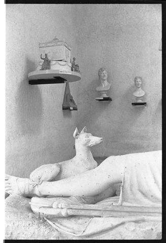 Il modello in gesso di Endimione dormiente di Antonio Canova nella casa natale dello scultore a Possagno