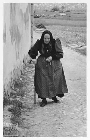 Ritratto di donna anziana a Grosio