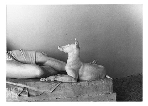 Il modello in gesso di Endimione dormiente di Antonio Canova nella casa natale dello scultore a Possagno