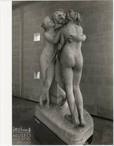 Il modello in gesso delle Tre Grazie di Antonio Canova nella casa natale dello scultore a Possagno