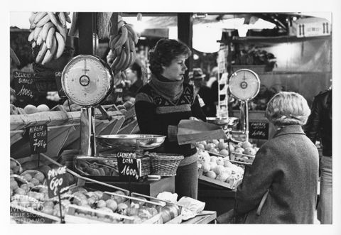 Scena di mercato a Verona