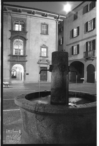Piazza Quadrivio a Sondrio