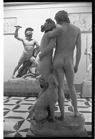 Il modello in gesso di Adone e Venere di Antonio Canova nella casa natale dello scultore a Possagno