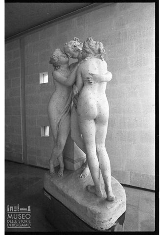 Il modello in gesso delle Tre Grazie di Antonio Canova nella casa natale dello scultore a Possagno