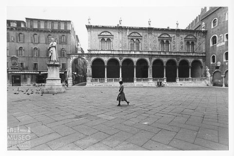 La piazza dei Signori a Verona