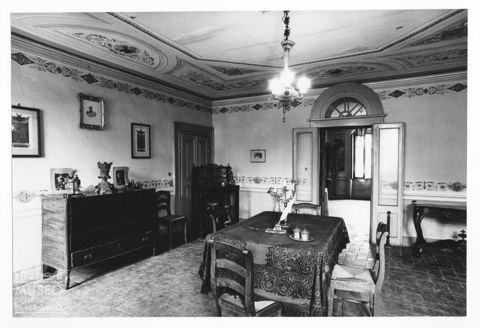 La Sala del Trattato nel palazzo Gandini-Morelli-Bugna a Villafranca di Verona