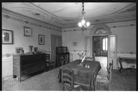La Sala del Trattato nel palazzo Gandini-Morelli-Bugna a Villafranca di Verona