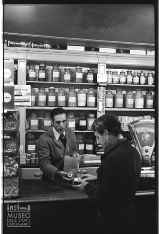 L'interno di un negozio di Verona