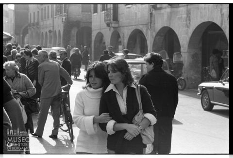 Scena di vita quotidiana a Treviso