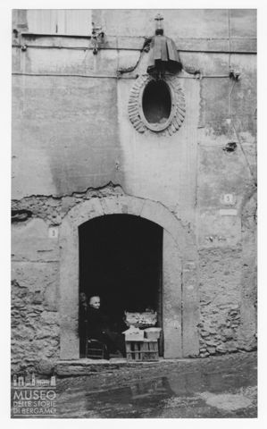 Particolare di un edificio a Ferentino