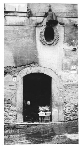 Particolare di un edificio a Ferentino
