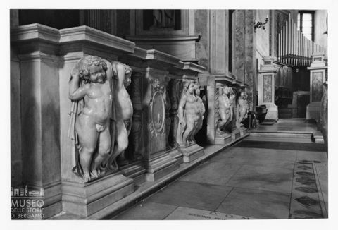 L'interno della chiesa di San Pietro in Montorio a Roma