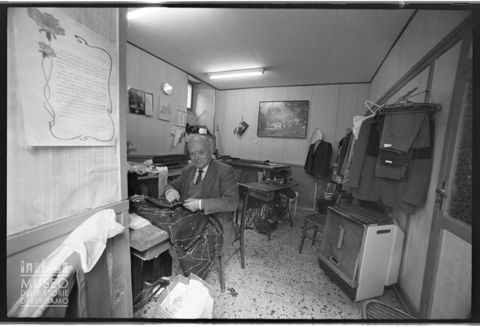 Ritratto di sarto al lavoro ad Amatrice