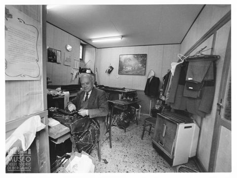 Ritratto di sarto al lavoro ad Amatrice
