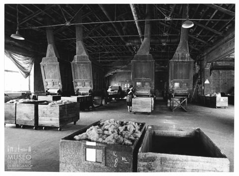 Nell'industria Borsalino ad Alessandria