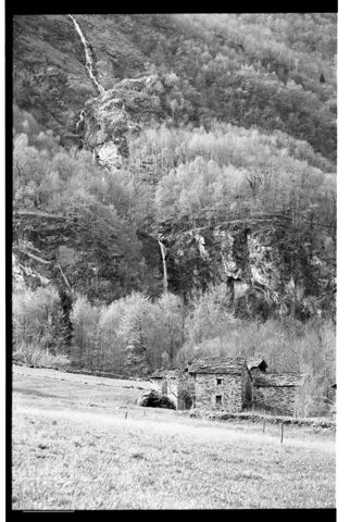 Paesaggio montano presso Santa Croce di Piuro