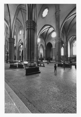 L'interno della basilica di San Petronio a Bologna