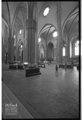 L'interno della basilica di San Petronio a Bologna
